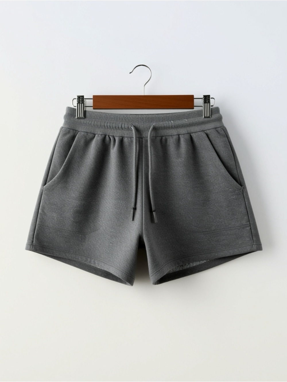 Stars Above brand - Women's Gray Drawstring Lounge Shorts - M